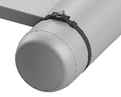 Borika strap mounting base for inflatable boats