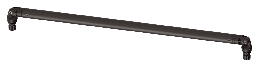 Borika round rail 800mm