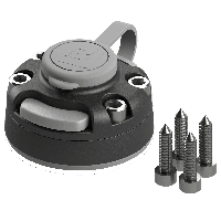Borika mounting base screw-on