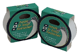 HOOK & LOOP FAST. BLACK 25 MM X 1M