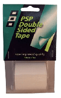 DOUBLE SIDED TAPE CLEAR 50MMX5M