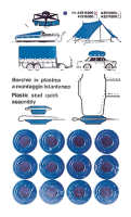 SAIL GROMMETS BLUE